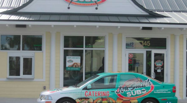 traditional Jon Smith Subs franchise location